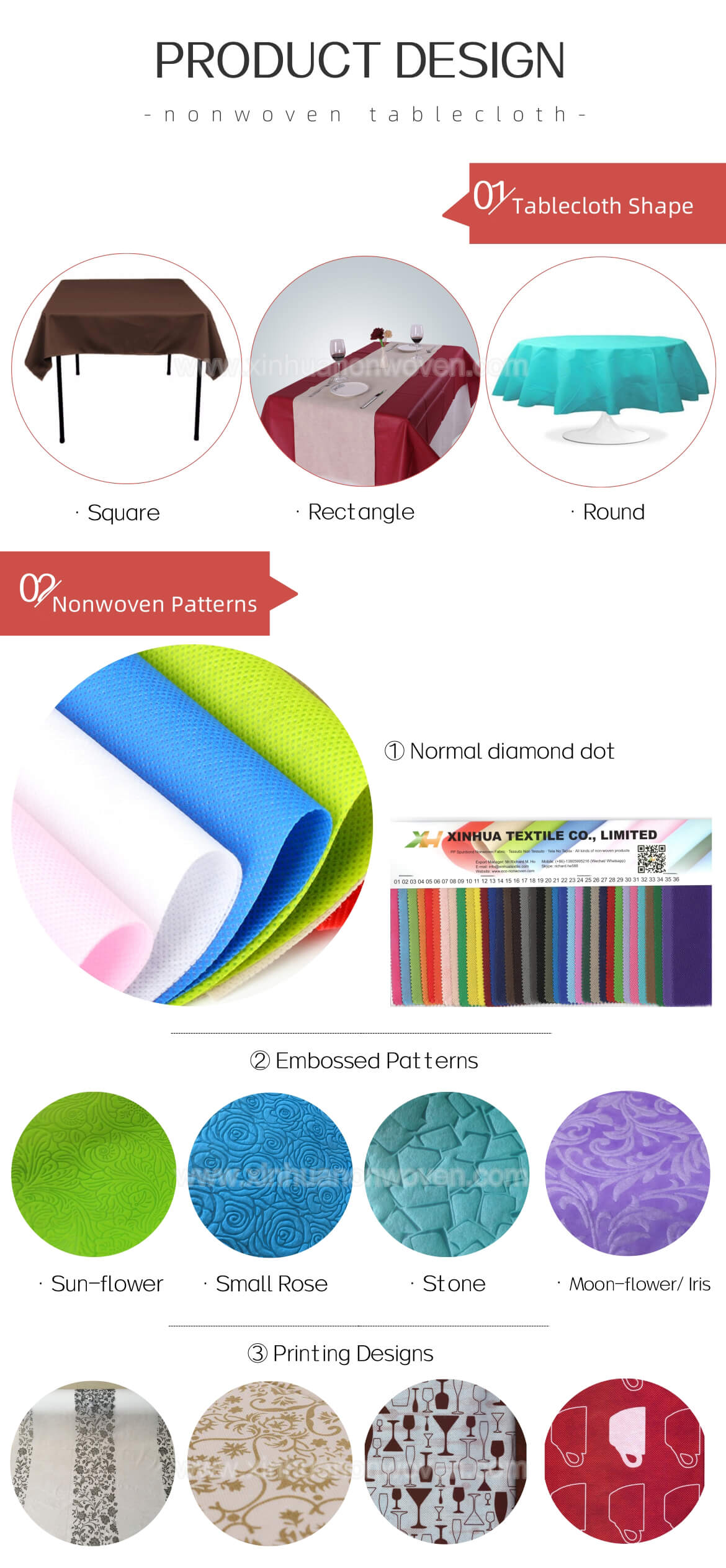 nonwoven tablecloth factory