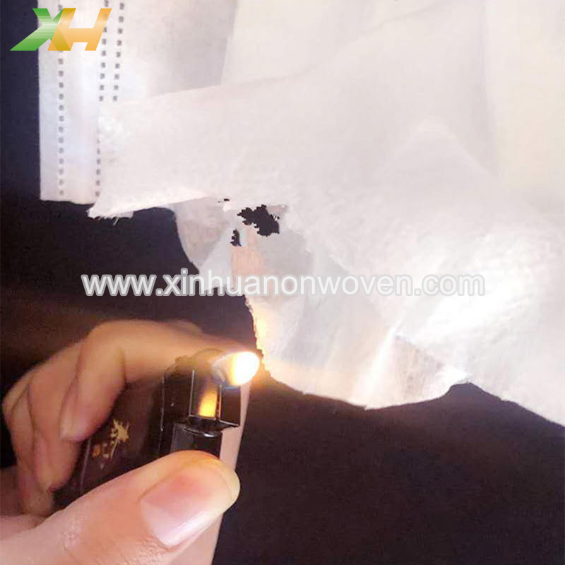 non woven white fabric